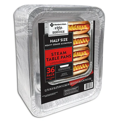 Members Mark Steam Pan (36 Pack)